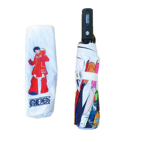 海贼王周边自动伞路飞联名雨伞索隆遮阳伞山治娜美乔巴乌索普罗宾