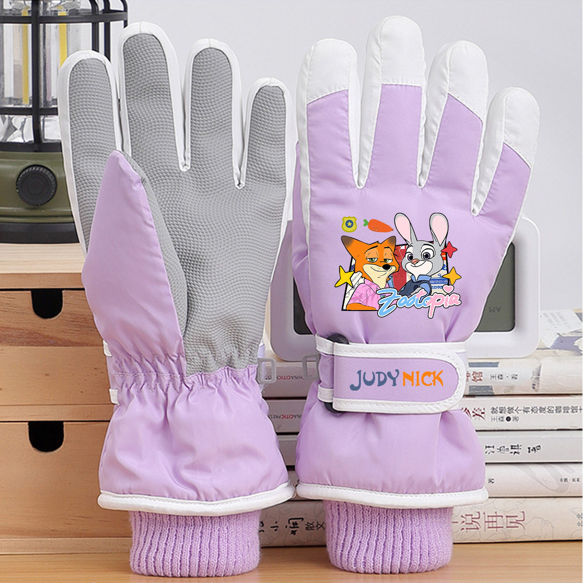 疯狂动物城手套儿童毛绒女孩冬尼克狐周边联名手套朱迪兔男童手套,户外/登山/野营/旅行用品,滑雪手套,淘宝优惠券,粉丝福利购,淘宝优惠卷