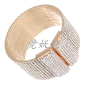 狂欢派对饰品水钻弹力手链手镯 Fashion西方时尚 美国代购 Western