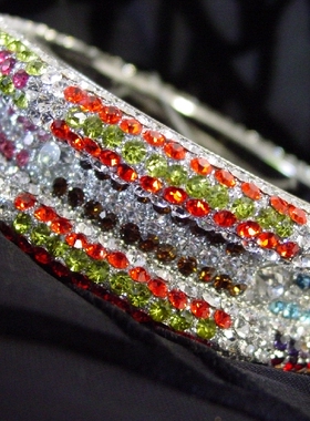 性感水钻镶嵌多色可选手镯