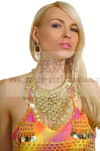 流行饰品项饰金属网状项链挂坠项链 fashion 美国代购 Western