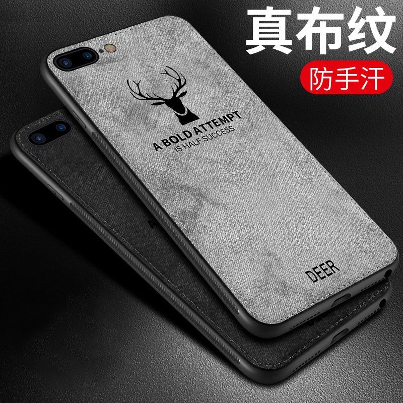 布纹鹿头iphone xr手机壳xs max苹果xmax牛仔布3D压印mas创意全包|ruв категории Цифровые аксессуары, аксессуары для мобильных телефонов, телефон защитный кожух/оболочка - от Buy2taobao.com для оказания профессиональной услуги покупки агента Taobao