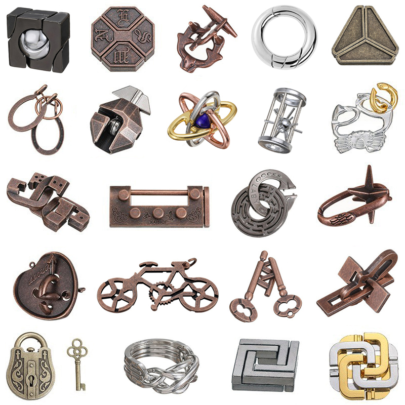 儿童青少年抗压解闷诸葛亮锁玩具