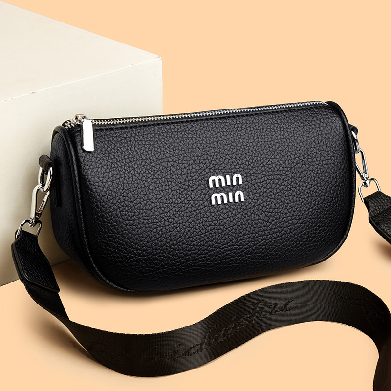 骞诺贝儿真皮质感马鞍包女2025新款百搭单肩斜挎包时尚女包,箱包皮具/热销女包/男包,通用款女包,淘宝优惠券,粉丝福利购,淘宝优惠卷