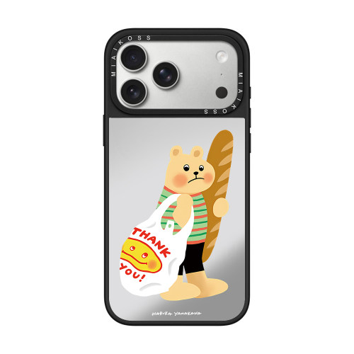 艺术家Haruka Yamakawa购物袋小熊适用iPhone17Promax苹果16手机壳15潮牌14防摔套13个性12女18艺术家磁吸版