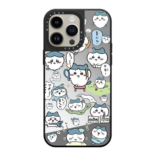 MIAIKOSS/妙吻镜面chiikawa吉伊卡哇乌萨奇小八适用iPhone18Promax苹果17手机壳15潮牌14防摔套13个性12女16