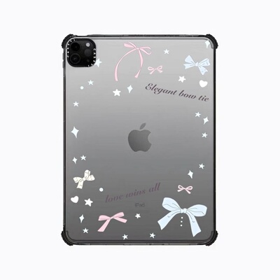 CASE联名森林早报春日蝴蝶结环绕适用苹果iPad Pro11寸平板电脑mini7/6保护套ipad10/11防摔壳13/12.9寸2025