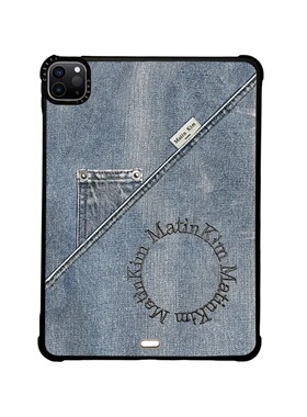 CASE联名牛仔裤创意潮流适用苹果iPad Pro12.9寸平板保护套2024 Air第3/4/5/6/7代10/11寸卡通防摔壳mini7