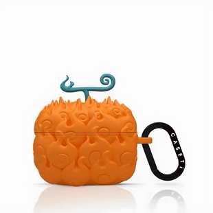 CASE联名恶魔果实适用AirPods4代保护套AirPods pro2耳机壳AirPods3代无线蓝牙耳机硅胶保护套硅胶原石