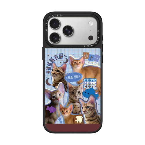 MIAIKOSS/妙吻联名梓渝同款小十一大鱼猫咪适用iPhone17Promax苹果16手机壳15潮牌14防摔套13个性12女18磁吸