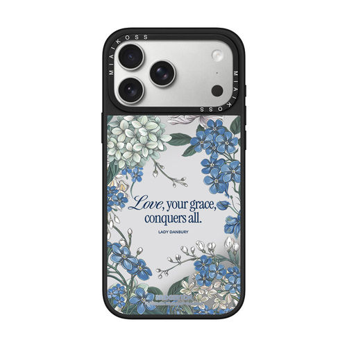 MIAIKOSS/妙吻联名英剧布里斯顿花朵love适用iPhone17Promax苹果16手机壳15潮牌14防摔套13个性12女11磁吸版