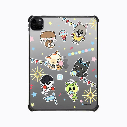 BBNEXDO门童适用苹果iPad Pro12.9寸平板mini7保护套2024 Air第4/5/6/7/8代11寸卡通ipad10/11防摔壳可爱A16