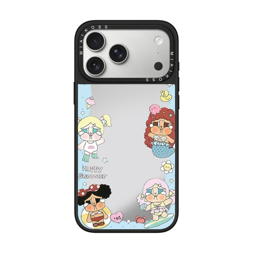 MIAIKOSS/妙吻联名crybaby哭娃冲浪环绕适用iPhone17Promax苹果16手机壳15潮牌14防摔套13个性12女11磁吸版