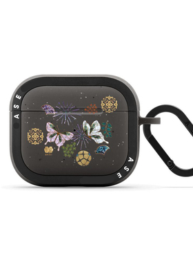 好运联名上城士漆彩吉年花开富贵AirPods4耳机保护套适用小恐龙AirPods Por2苹果蓝牙耳机壳小书包收纳精致