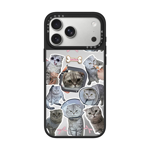 MIAIKOSS/妙吻毛孩子爱宠日常猫咪联名适用iPhone17Promax苹果16手机壳15潮牌14防摔套13个性12女11磁吸版