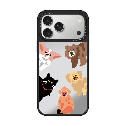 MIAIKOSS/妙吻联名今日萌友图鉴围观小动物适用iPhone17Promax苹果16手机壳15潮牌14防摔套13个性12女11磁吸