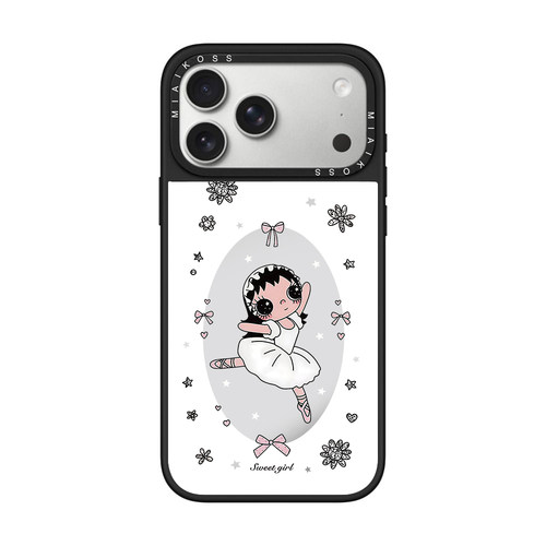 MIAIKOSS/妙吻联名小玉yuy芭蕾白色裙子适用iPhone17Promax苹果16手机壳15潮牌14防摔套13个性12女11磁吸版