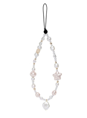 C银白星辰金色/星钻/七彩/女团手机挂绳链条可爱网红短手机挂绳