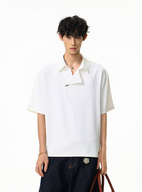 潮2026新款新款夏季潮流设计百搭短袖衬衫-HC2350无影墙