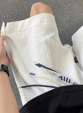 2024新款字母宽松短裤A316-1-K1224P35控48