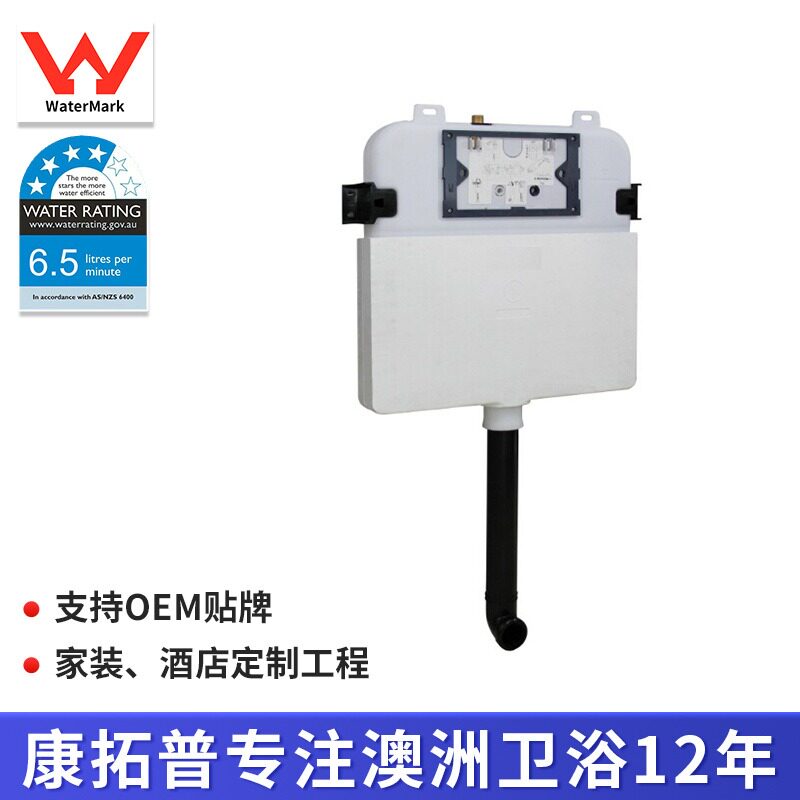 澳洲WATERMARK认证 落地马桶隐藏式入墙水箱  家用酒店暗装节水