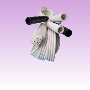 体外低频膈肌起搏器电极线贴片导线9孔链接线适用于戴福伦顺气仪