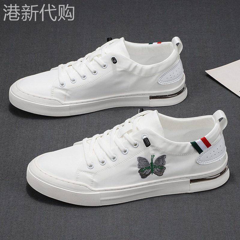 『DMXUXM新品宝藏款』力荐！百搭休闲低帮舒适轻便帆布小白鞋男潮