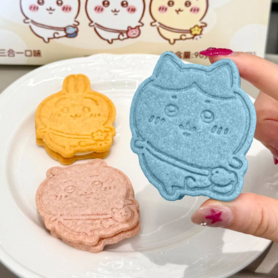 家用自制chikawa饼干模具乌萨奇黄油夹心白脱按压家用烘焙磨具