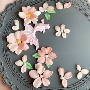 欧式翻糖硅胶垫手作防滑垫高颜值雕花烘焙人偶花卉隔热垫装饰工具