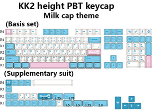 DNDKB机械键盘热升华PBT键帽 MDA DSA  XDA  原厂  奶盖键帽