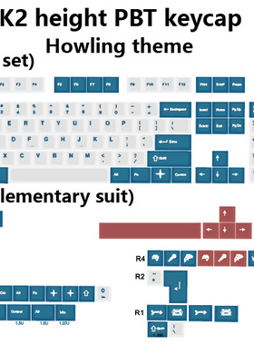 DNDKB机械键盘热升华PBT键帽 MDA DSA  XDA  原厂  嗷嗷叫键帽