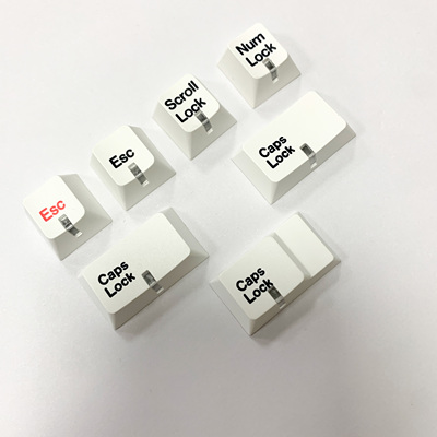 DNDKB热升华cherry原厂高度PBT灯帽阶梯caps lock大小写num指示灯