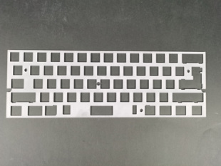 客制化机械键盘60%定位板gh60 dz60PC材质透明定位板 键盘组件