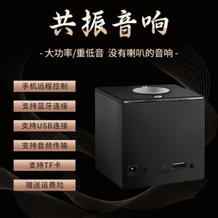 璞舍共振音箱骨传导蓝牙音响音穿透型手机远程控制介质插卡家用