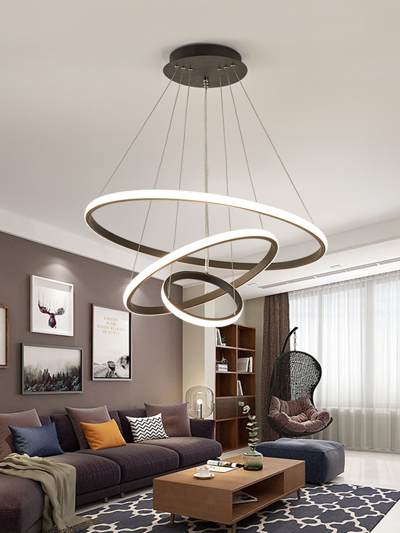 LED ceiling lamp bedroom dining room lamp simple modern creative personality net red lamps Nordic bar counter living room chandelier