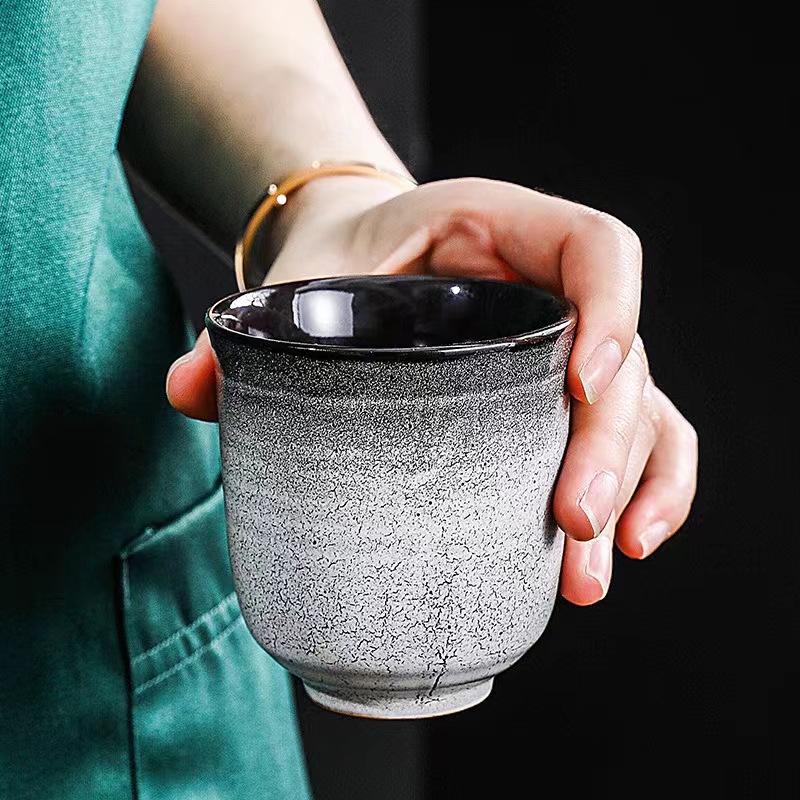 日式複古窯變陶瓷濃縮咖啡拉花杯漸變品茗杯大號泡茶主人杯子水杯在類目 餐飲具, 咖啡器具, 咖啡杯中 - 來自Buy2taobao.com提供專業的淘寶代購服務