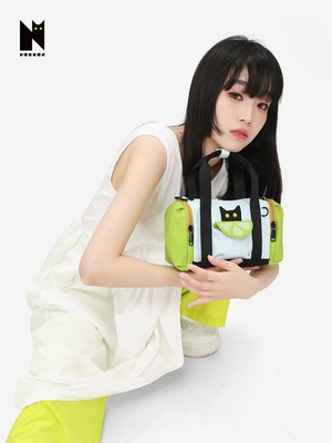 NOXXON偌闪2025撞色轻便单肩多巴胺腋下小方包高级感手提斜挎包女