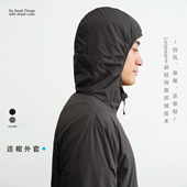 allblu男装 25秋冬连帽外套｜柔软耐磨 超轻暖防风