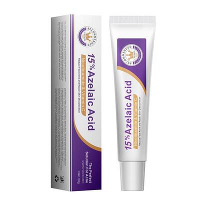 FDA认证 跨境 Azelaic Acid 15% 壬二酸凝胶淡化痘印壬二酸软膏