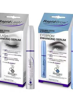 跨境RapidLash eyelash 睫毛液 RapidBrow eyebrow 眉毛液