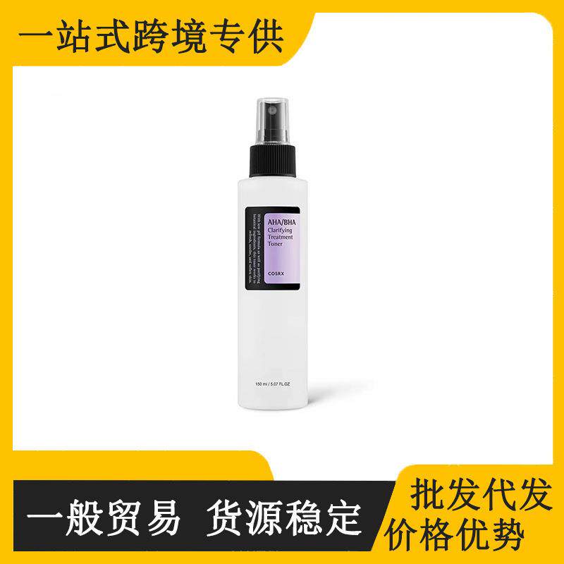 跨境韩国COSRX蜗牛水杨酸果酸祛角质AHA BHA滋润精华水150ml