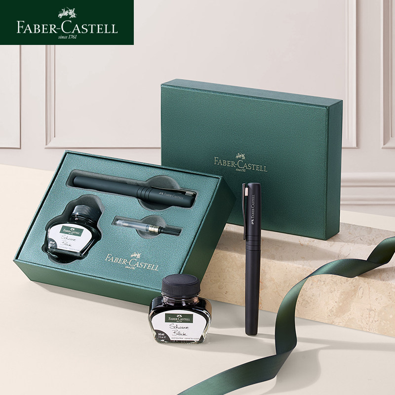 FABER－CASTELL/辉柏嘉【polypen顺感系列】钢笔墨水笔书写书法签字办公顺滑礼盒送礼学生