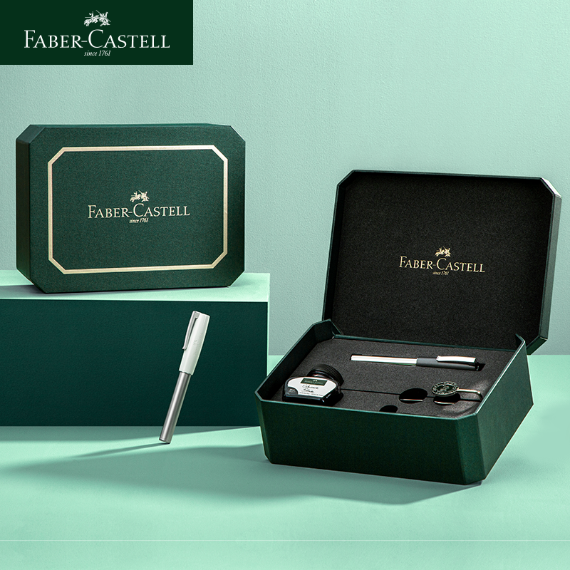 德国辉柏嘉钢笔书写墨水笔如恩钢笔创意颜值送礼书法签字商务礼品