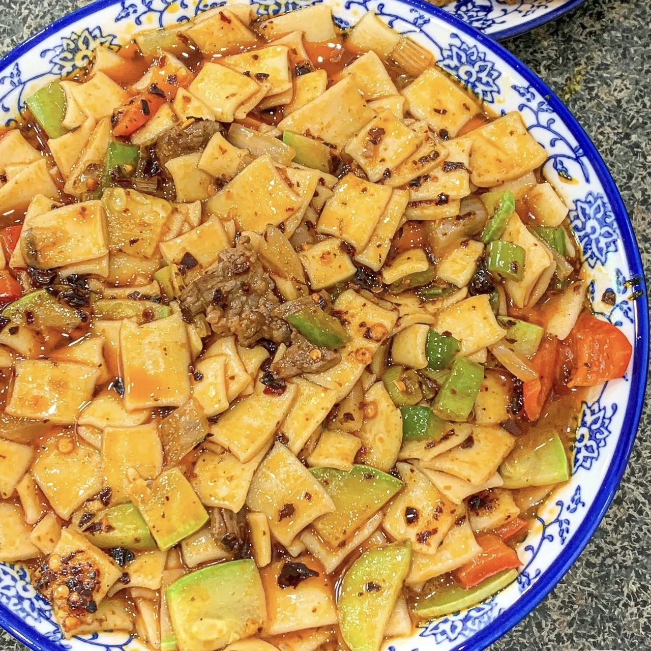 兰州炒面片速食手工甘肃特产新疆揪面片面食烩面片早餐西北特色