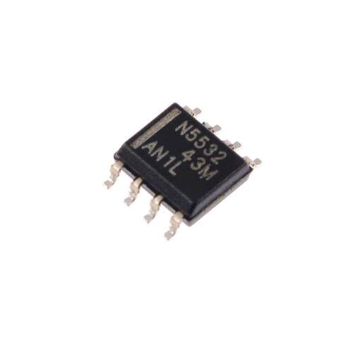 NE5532DR 音频双运算放大器5532P芯片 低噪 SOP-8 DIP-8直插/贴片