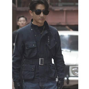 2026春秋美式复古重磅工装外套复古猎装夹克潮牌户外痞帅冲锋衣