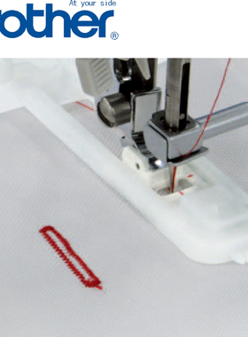 兄弟缝纫机XL5700GS2700GS3700LGS3786K X1100原装一步锁扣眼压脚