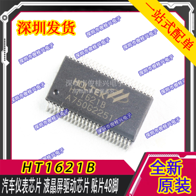 HT1621B 汽车仪表芯片 液晶屏驱动芯片 贴片48脚 现货库存