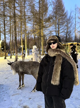 GZ SHOP冬季拉链设计感棉服手塞棉保暖宽松棉衣外套