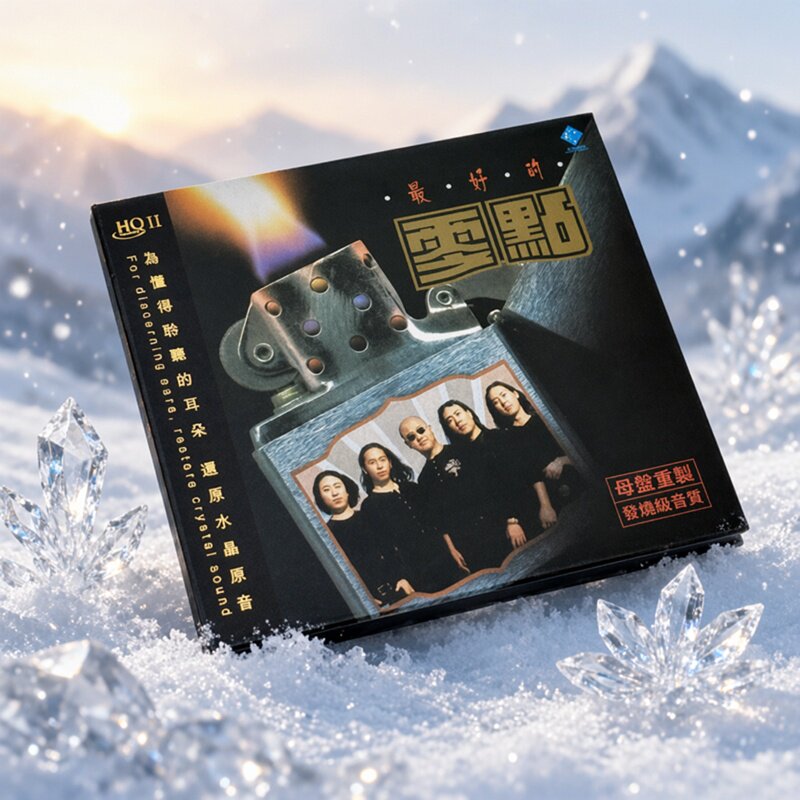 正版 零点乐队 最好的零点 HQIICD 经典摇滚老歌车载发烧碟片